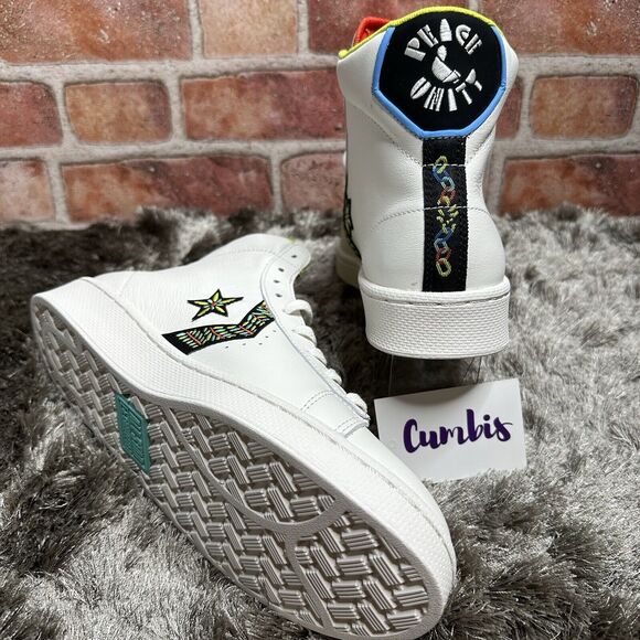 Converse Pro Leather High Top Peace & Unity US Women's 10-Men's 8.5 172187c NEW - Picture 3 of 13